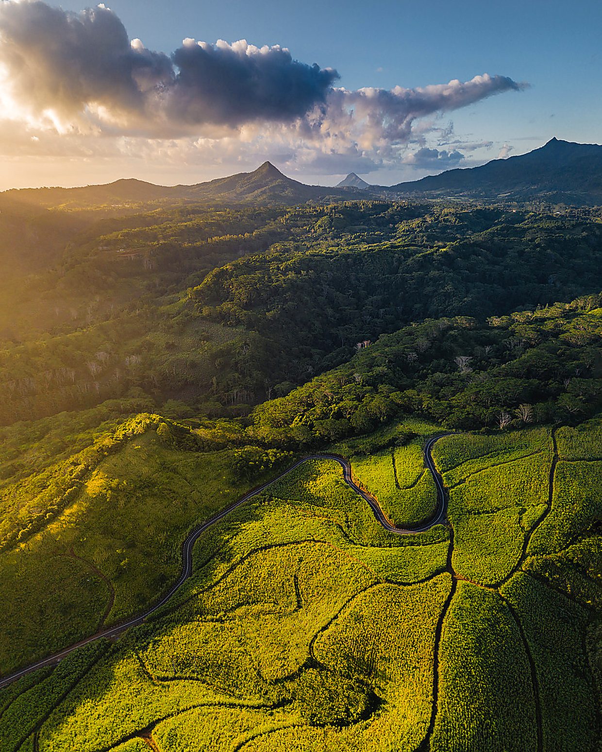 South coast of Mauritius