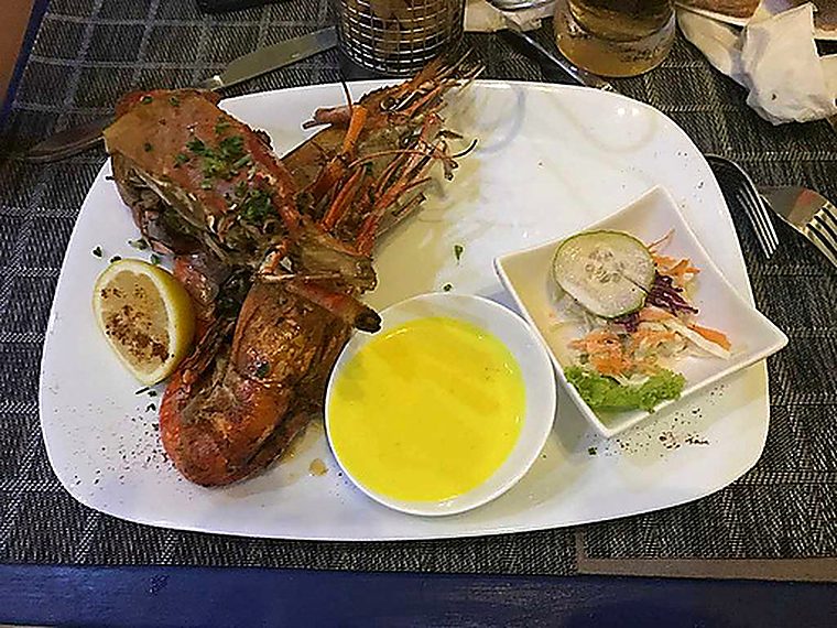 Seafood, with French technique
