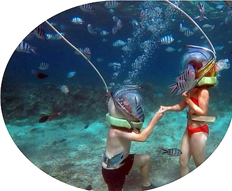 Undersea walk — a strong upsell